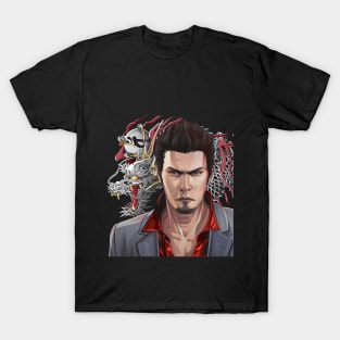 Kazuma Kiryu Yakuza Vector T-Shirt